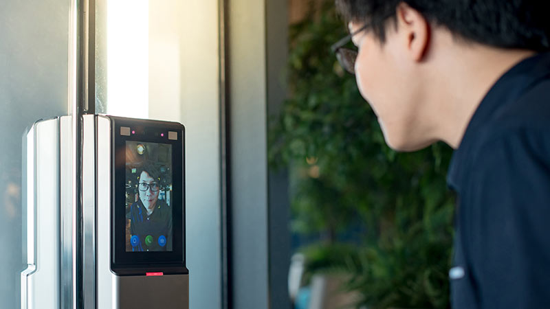 Enhancing Security with Facial Recognition Door Access