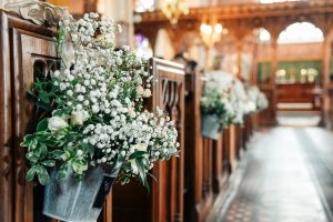 Transform Church Wedding Interiors with Classic and Modern Floral Concepts