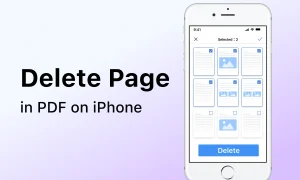 Delete Page from PDF without Performance or Size Restrictions